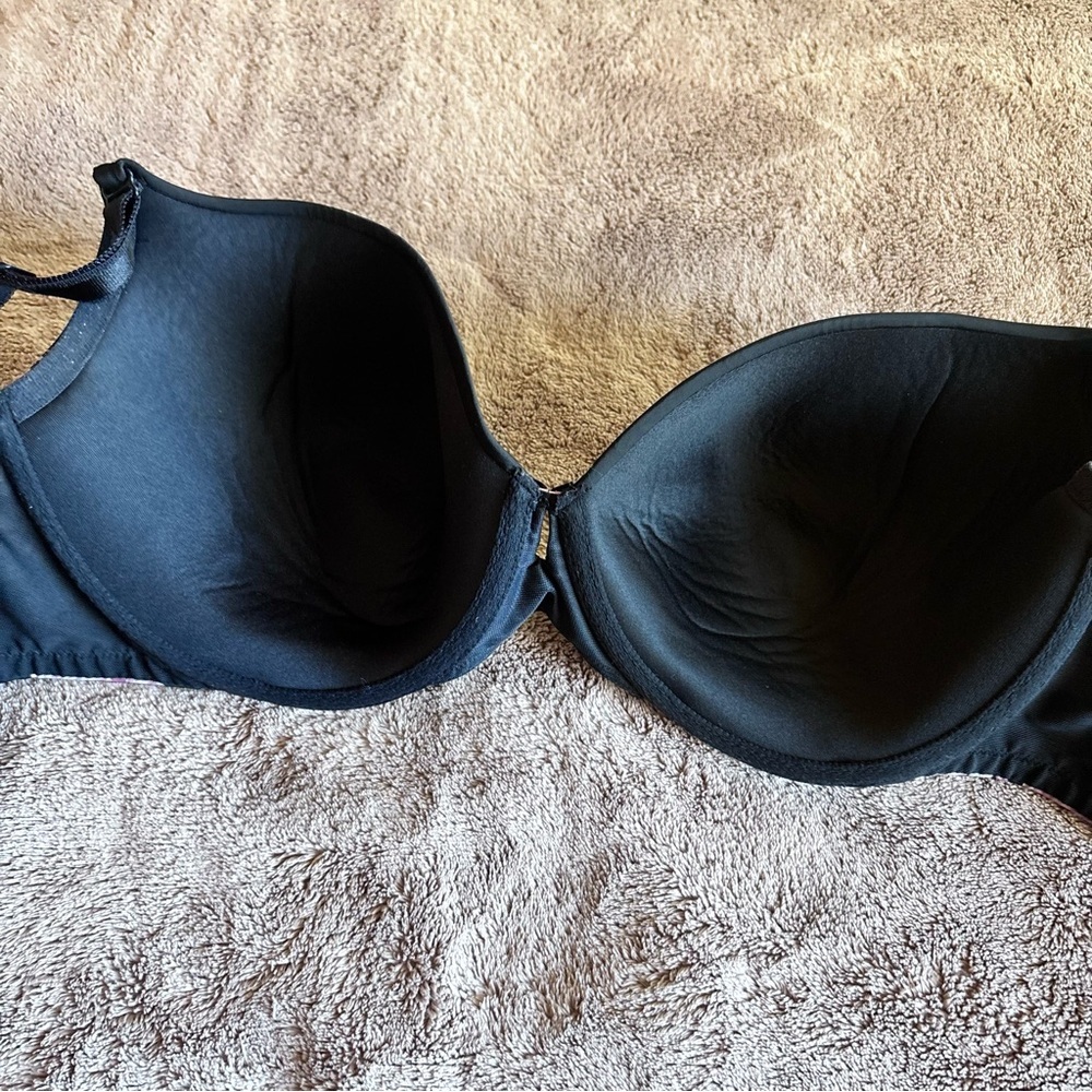 Torrid Curves Underwire Full Coverage Bra In Floral Skull  Size 40D - Picture 3 of 7